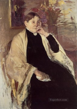 María Cassatt Painting - La señora Robert S Cassatt aka Katherine Kelson Johnston Cassatt madres hijos Mary Cassatt